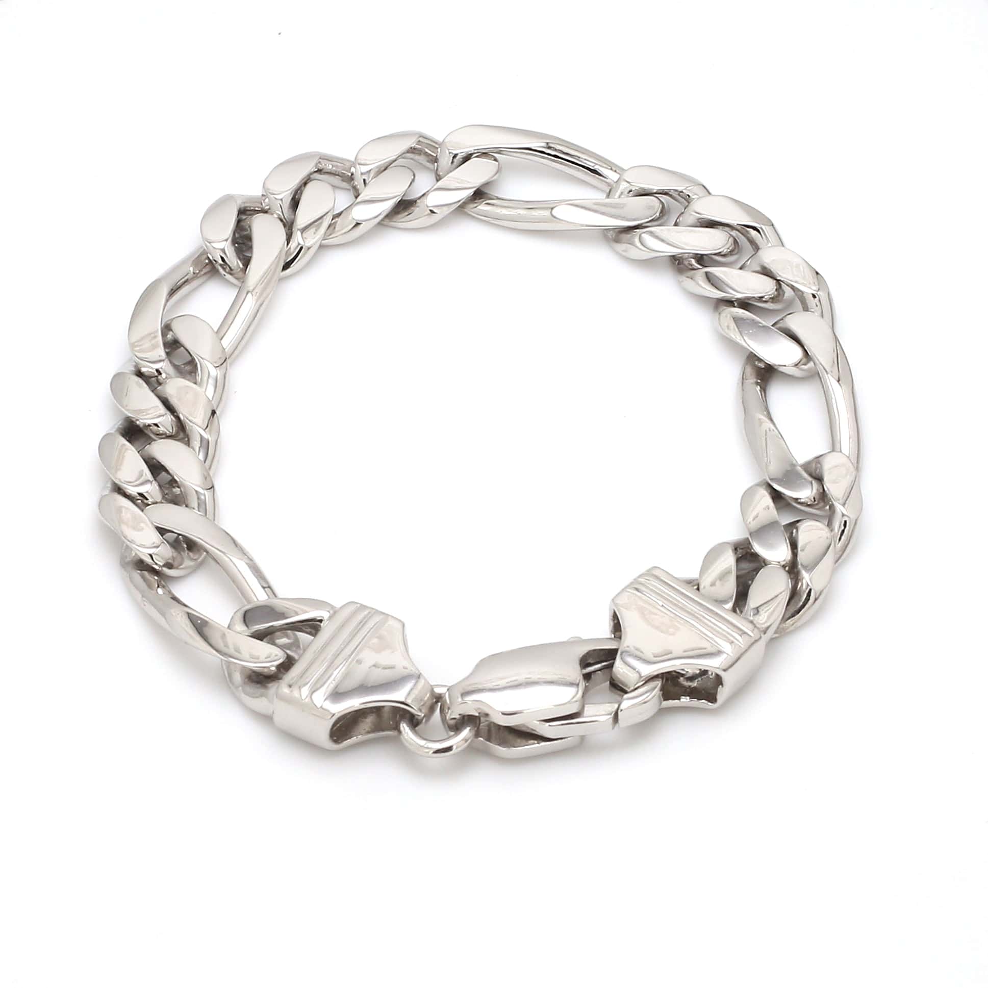 Buy Mine Platinum PT 950 Two Tone Purity Loose Bracelet for Men Online